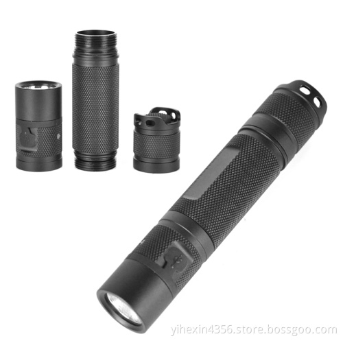 High Quality CREE XML2 U2 LED Flashlight / USB Rechargable Tactical Flashlight
